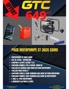 PACK MOTOPOMPE ST 36C5 SDMO