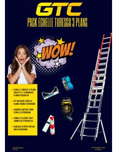 PACK ECHELLE 3 PLANS TUBESCA