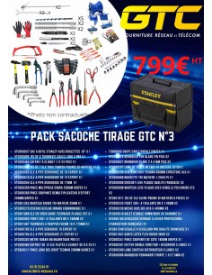 PACK SACOCHE TIRAGE GTC N°3