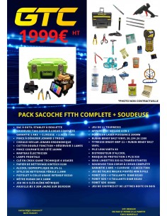 PACK SACOCHE FTTH COMPLETE...