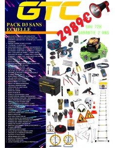 PACK D3 SANS ECHELLE