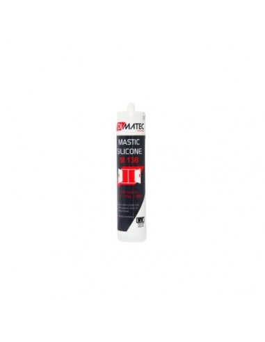 MASTIC SILICONE NEUTRE GRIS 300ml