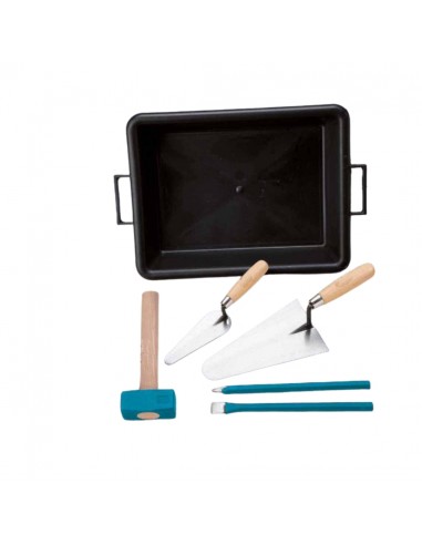 SET BATIMENT 6pces auge 10L,langue de...