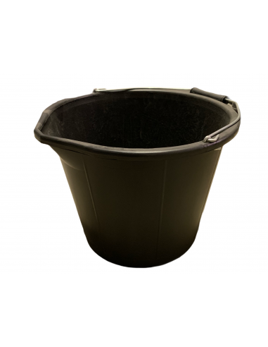 SEAU DE CHANTIER  MULTI USAGES 15L NOIR