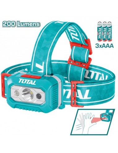 LAMPE FRONTALE 200LM WORK FLEX MOTION...