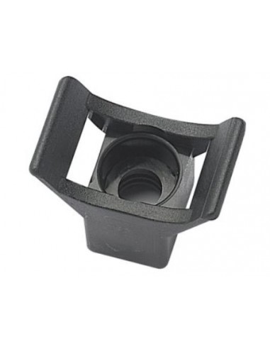 EMBASE A VISSER NOIR POTEAU BOIS POUR...