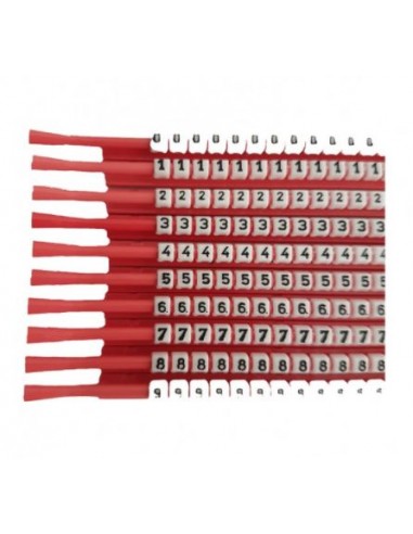 BAGUE PLIO SNAP PS 06 DE 0 A 9 BLANC...