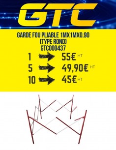 GARDE FOU PLIABLE...