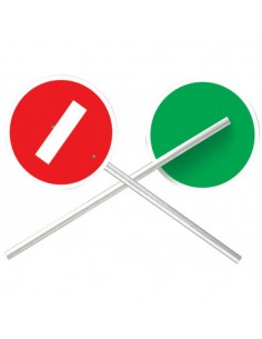 PANNEAU KD 10 VERT/ROUGE 1M...