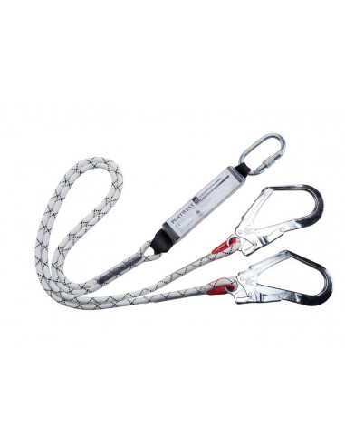 LONGE DOUBLE AVEC ABSORBEUR D'ENERGIE...