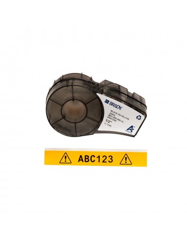 RUBAN JAUNE BRILLANT BMP21 12.70mm X...