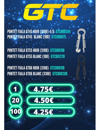 PONTET FIALA GT45  BLANC (100)