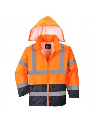 VESTE DE PLUIE HAUTE VISIBILITE 