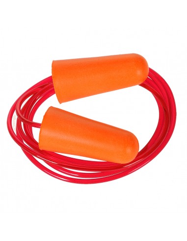 BOUCHON OREILLE MOUSSE AVEC CORDELETTE