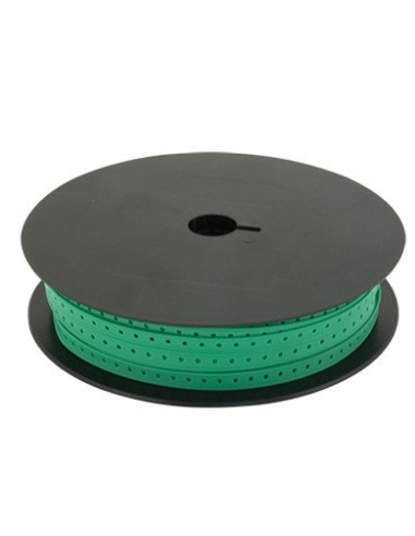 BANDEAU DE REPERAGE PVC VERT 8mm 50M 