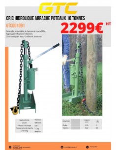 CRIC HIDROLIQUE ARRACHE...