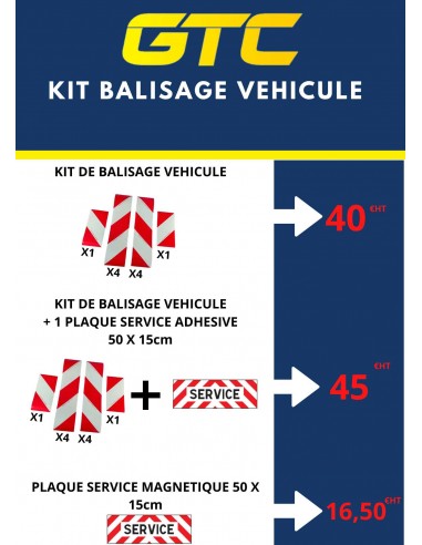 KIT DE BALISAGE VEHICULE