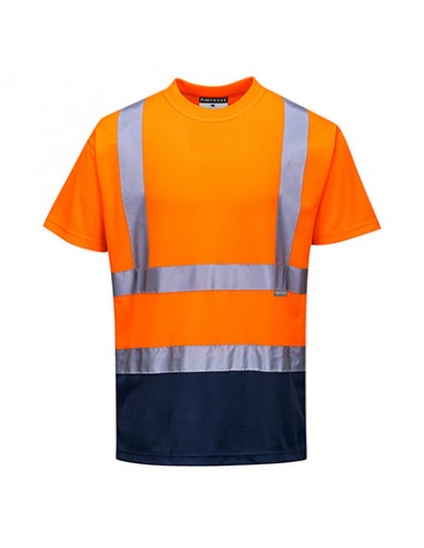 T-SHIRT MANCHES COURTES HAUTE VISIBILITE