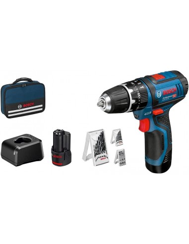 VISSEUSE BOSCH 12 V + 2 BATTERIES 2AH...