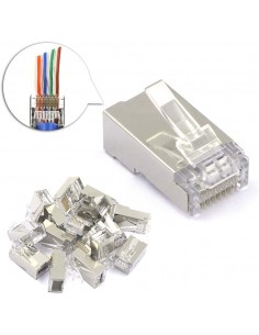 LOT DE 25 CONNECTEURS RJ45...