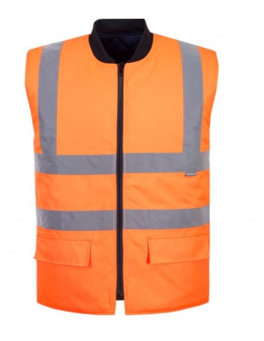 GILET REVERSIBLE DOUBLURE MATELASSE...