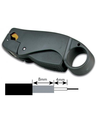 DENUDEUR DE CABLES COAXIAUX - 3 LAMES...