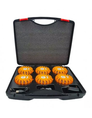 VALISE RECHAREABLE + 6 BALISES DE...