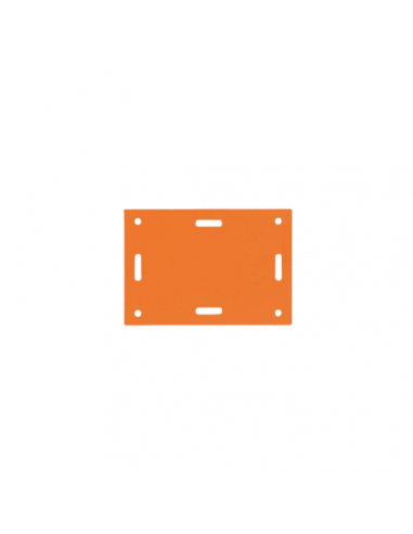 ETIQUETTE A FRAPPER ORANGE (X100) SES