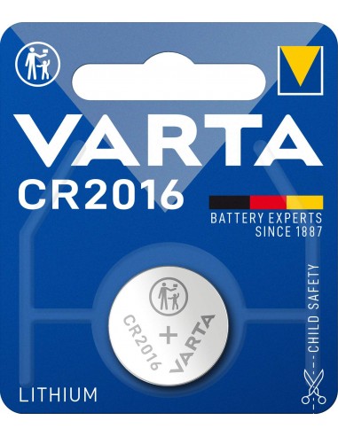 PILE BOUTON VARTA CR2016