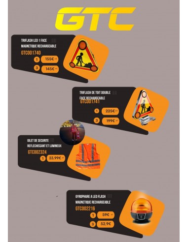 GYROPHARE A LED FLASH MAGNETIQUE...