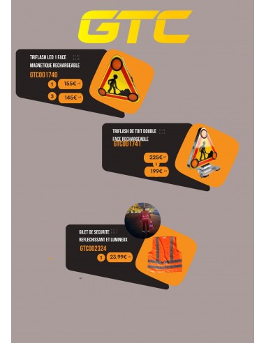 GILET DE SECURITE REFLECHISSANT ET...