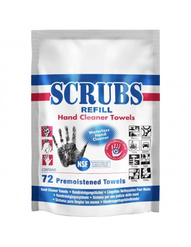 RECHARGE DE 72 LINGETTES SCRUBS JELT...