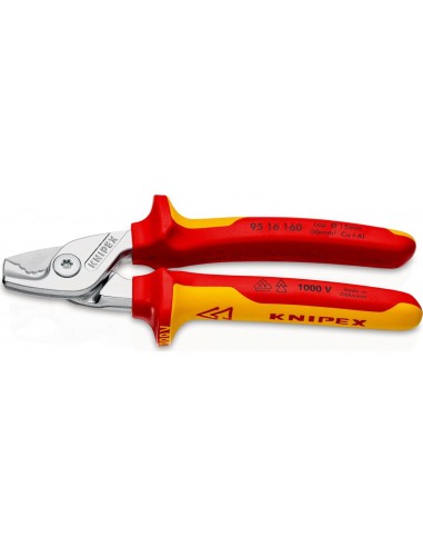 PINCE COUPE CABLE 160 KNIPEX ISOLE DE...