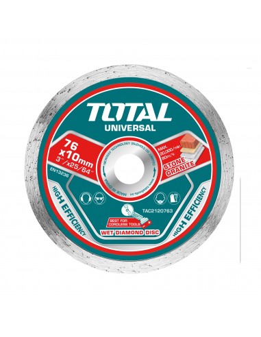 DISQUE DIAMANT 76mm POUR MELEUSE TOTAL