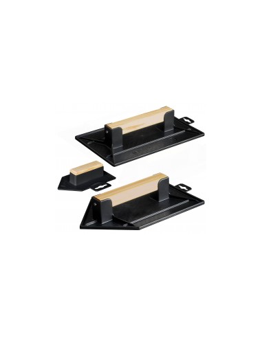 TALOCHE PLASTIQUE 42X28 CM +MANCHE BOIS 