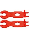 JEU DE CLE DE MONTAGE CONNECTEUR MC4 EVO 2MULTI CONTACT 115 MN KNIPEX