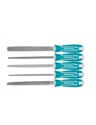 JEU DE 5 LIMES 200mm TOTAL