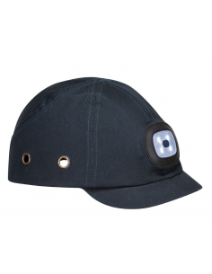 CASQUETTE ANTICHOC A LED
