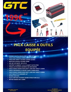 PACK CAISSE A OUTIL EQUIPEE
