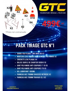 PACK TIRAGE GTC RESEAUX  N°1