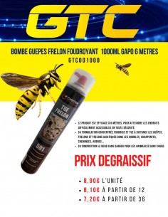 BOMBE GUEPES FRELON...