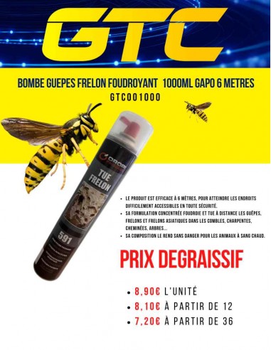 BOMBE GUEPES FRELON FOUDROYANT...