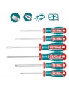 JEU DE 6 TOURNEVIS TOTAL