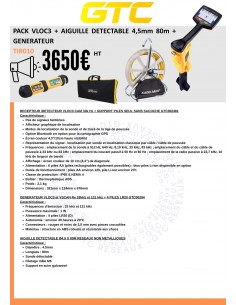 PACK VLOC3 + AIGUILLE...