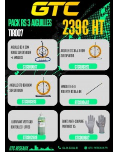 PACK RS 3 AIGUILLES