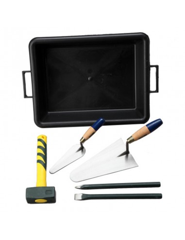 SET BATIMENT 6pces auge 10L,langue de...