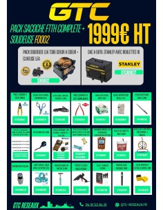 PACK SACOCHE FTTH COMPLETE...