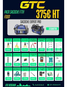 PACK SACOCHE FTTH