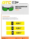 LUNETTES DE PROTECTION LASER JUSQU'A 671nm 