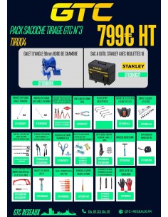 PACK SACOCHE TIRAGE GTC N°3